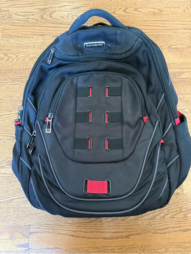 Samsonite Tectonic X 17.3” Laptop Backpack in black|red from Poshmark