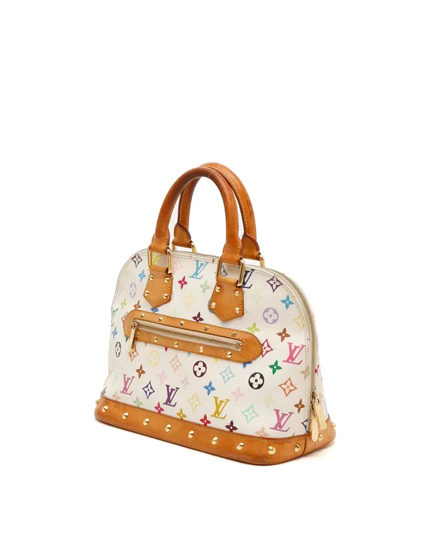 Louis Vuitton x Takashi Murakami Monogram Alma PM Bag in Canvas from A Retro Tale, photo 2 of 12
