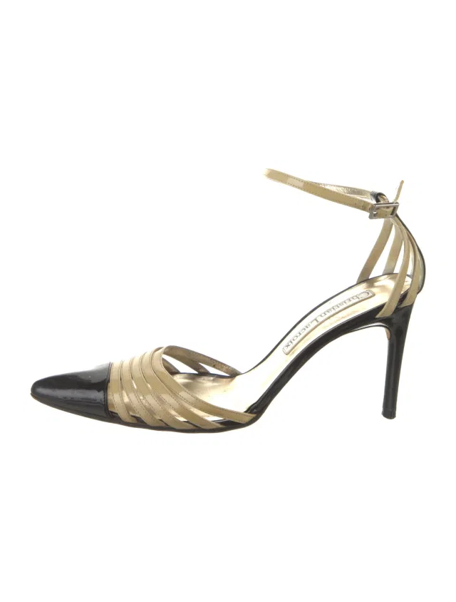Christian Lacroix Patent Leather Pumps in black Patent leather from The RealReal