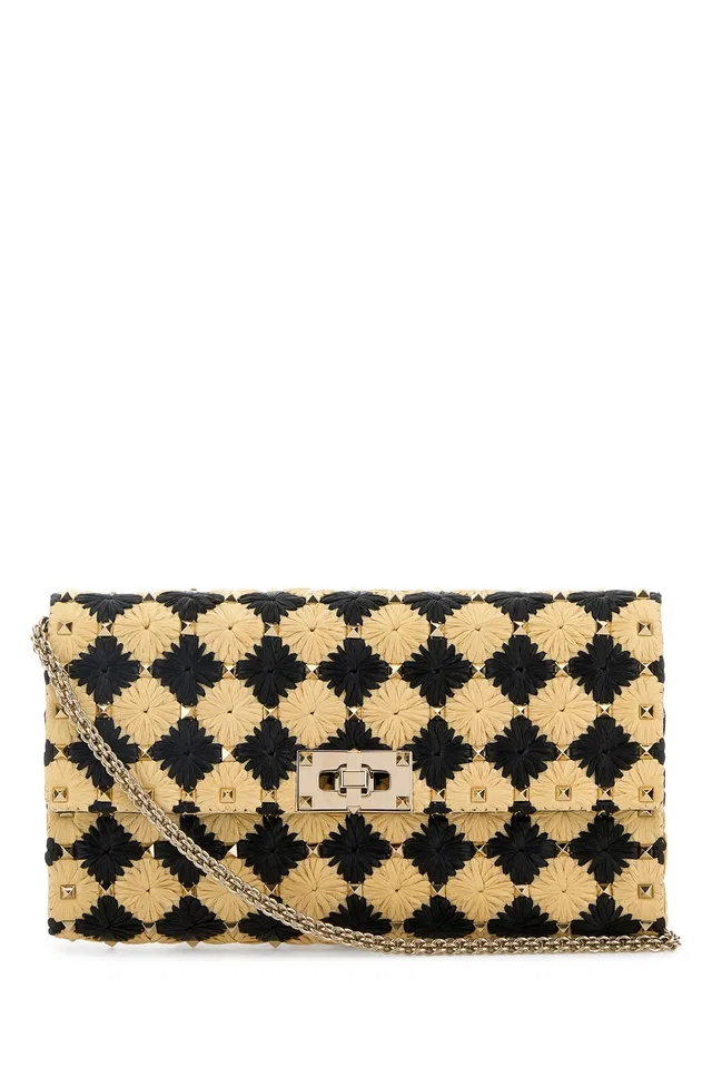 Valentino Garavani Quilted Floral Shoulder Bag — Beige in Beige Nappa leather from HEWI