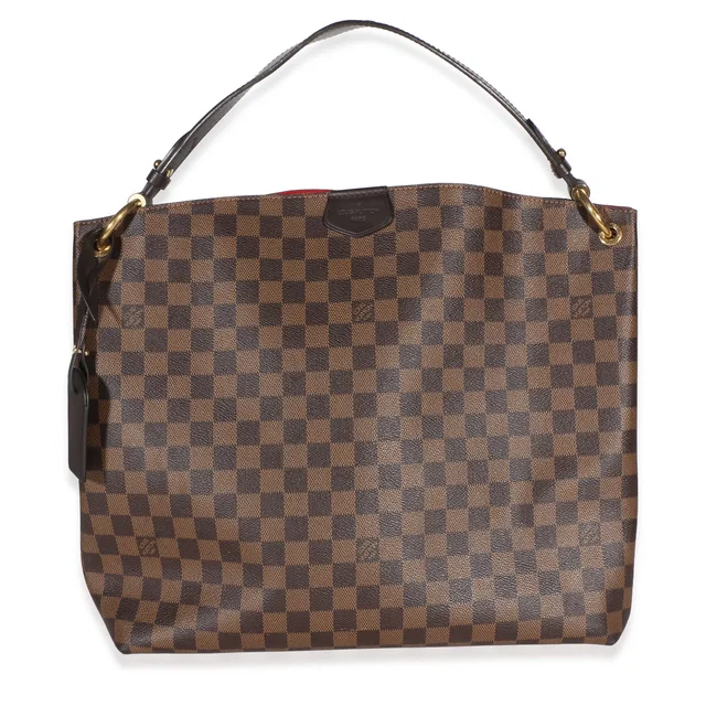 Louis Vuitton Damier Ebene Canvas Graceful MM in Brown Canvas from myGemma