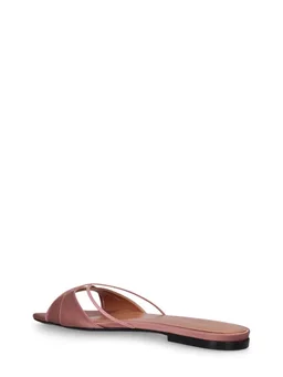 D'accori Sandals with crossed straps in 67% Viscose, 33% Silk, photo 4 of 5 from LUISAVIAROMA