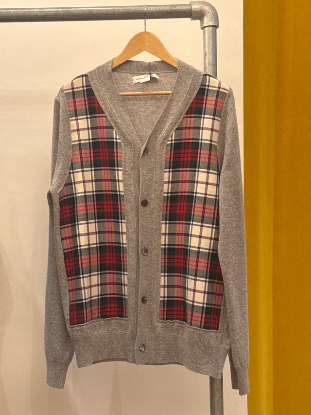 Comme des Garçons Cardigan Tartan from Luxury Promise