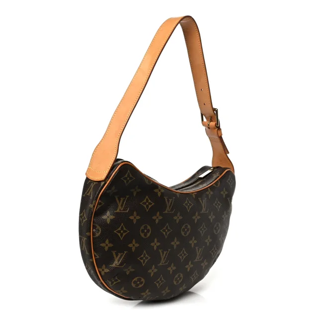 Louis Vuitton Monogram Croissant MM in Canvas from FASHIONPHILE, photo 3 of 10