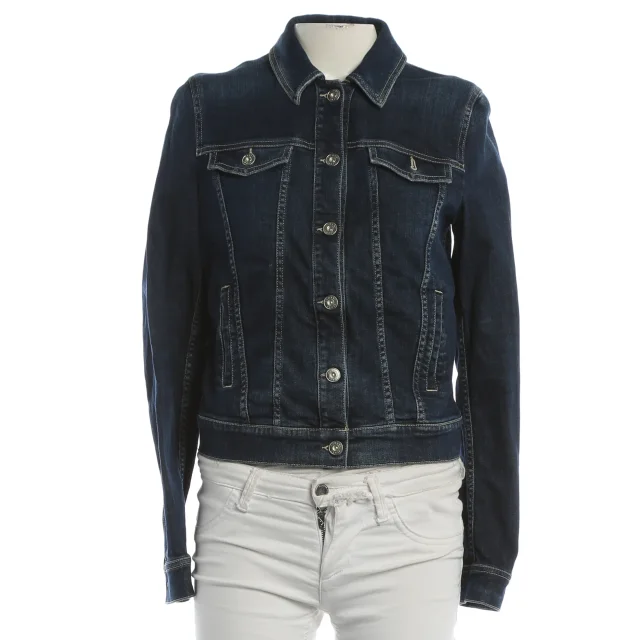 Giorgio Armani Jeansjacke 36 Navy in Blau from Buddy And Selly