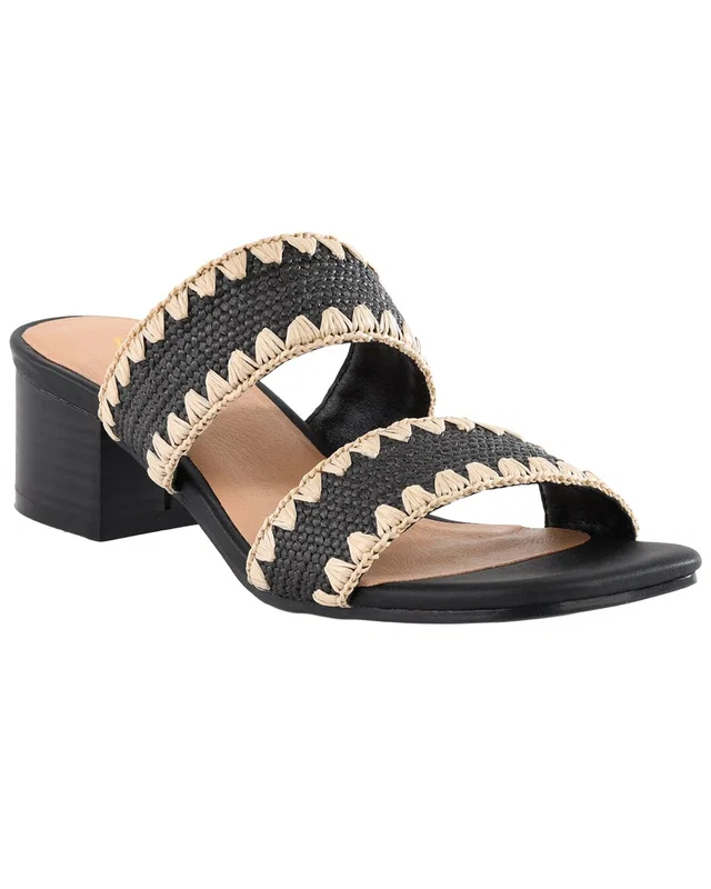 Seychelles Maui Raffia Heeled Sandal, image 1 of 1 from Rue La La
