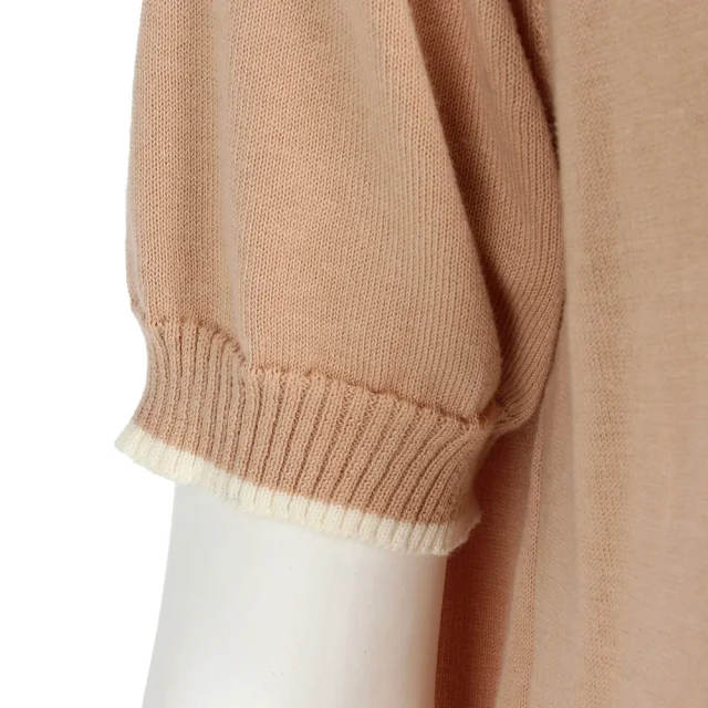 Givenchy Nude Pink Knitted Polo - '90s in pink from Her-Age, photo 7 of 8