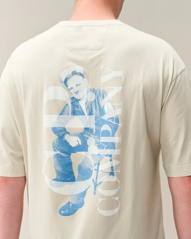 C.P. Company Knitted Short-Sleeve British Sailor T-Shirt, photo 4 of 6 from SENSER