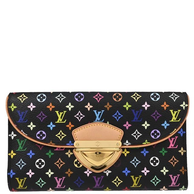 Louis Vuitton Multicolor Portefeuille Eugenie Wallet M93738 in Multicolor Canvas from AMORE Vintage Tokyo