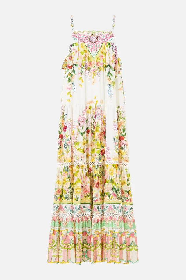 Camilla eBoutique LONG TIERED DRESS WITH BOW TIES THE CALL OF CATALONIA from CAMILLA, photo 1 of 1
