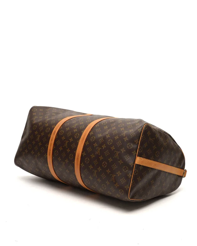 Louis Vuitton Monogram Keepall Bandoulière 60 Weekend Bag in Coated canvas from A Retro Tale, photo 5 of 13