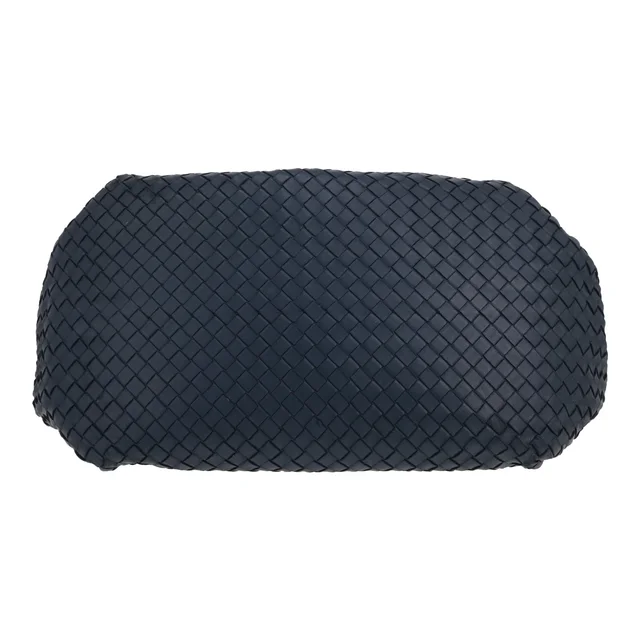 Bottega Veneta ‘Parachute’ handbag in blue intrecciato leather in Blue Woven leather from Collector Square, photo 3 of 3