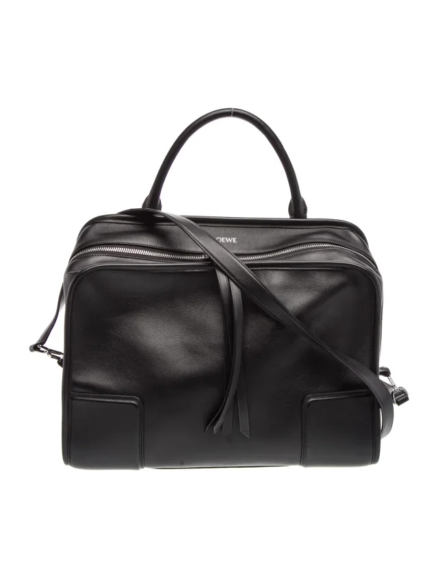 Loewe Calfskin Amazona Large 2026 in black Calfskin from The RealReal