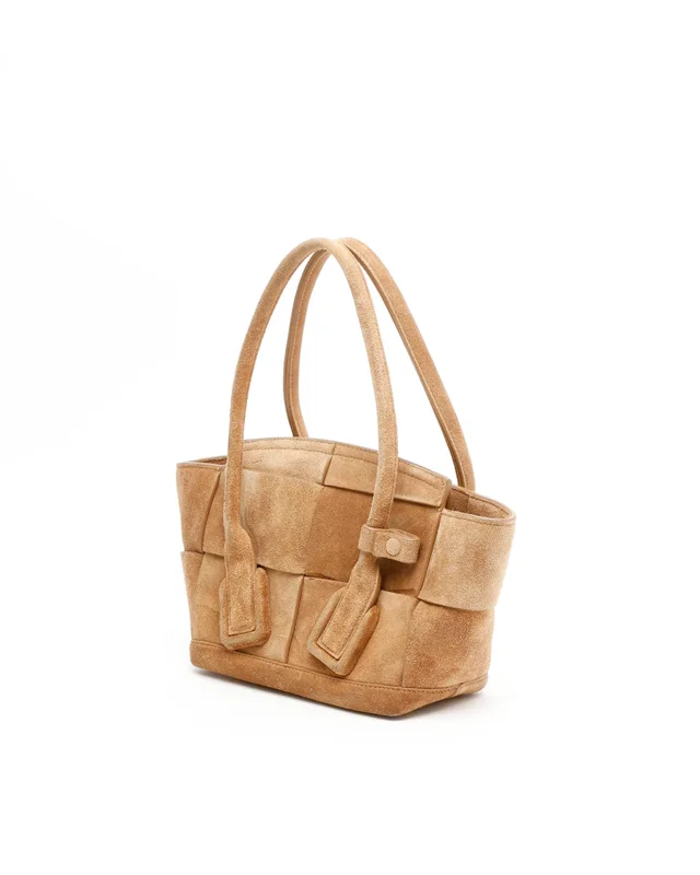 Bottega Veneta Suede Mini Arco Bag in Suede from A Retro Tale, photo 3 of 9