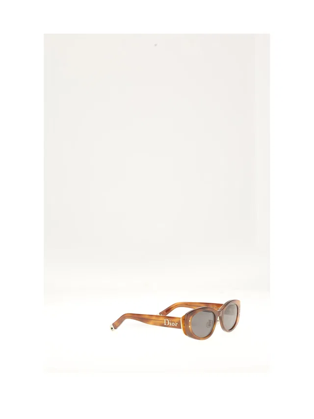 Dior Newdb1uxr Honey And Grey Nylon Sunglasses — Brown in Brown Nylon from HEWI