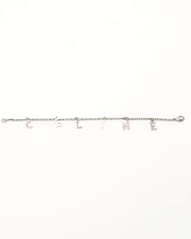 Celine Logo Rhinestone Bracelet from A Retro Tale, photo 2 of 4