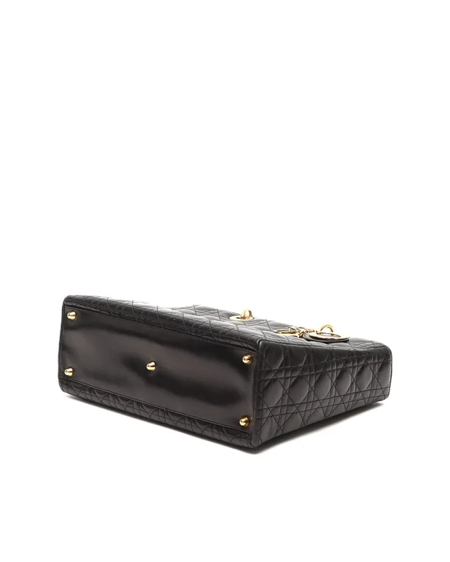 Large Lady Dior Bag in Leather from A Retro Tale, photo 4 of 11
