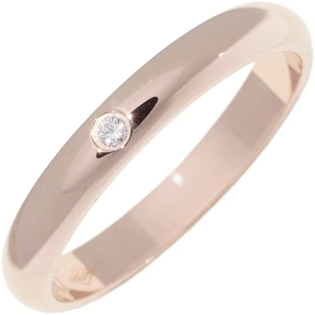 Cartier 1895 Wedding Ring Au750 Diamond Ring Size 47 from LuxUness