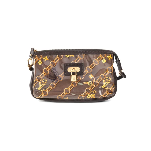 Louis Vuitton Charmes Lines Vintage Pochette in Leather from The Purse Affair