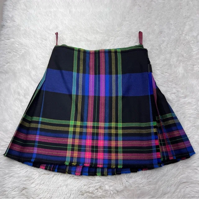 Vivienne Westwood Worlds End Metropolitan Tartan Medium Kilt in blue|black from Poshmark