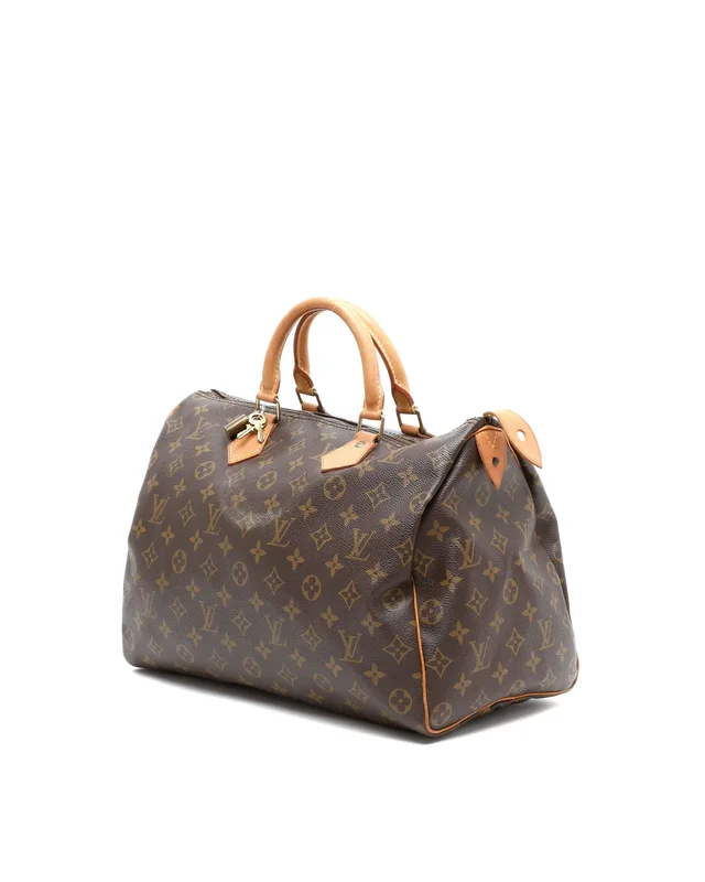 Louis Vuitton Monogram Speedy 35 Bag in Coated canvas from A Retro Tale, photo 2 of 9