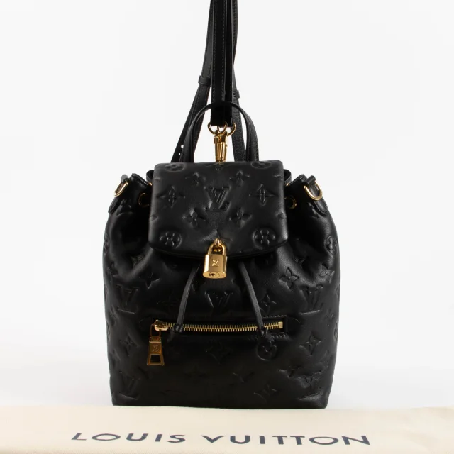 Louis Vuitton Coussin Backpack in Black Leather from Labellov, photo 2 of 8