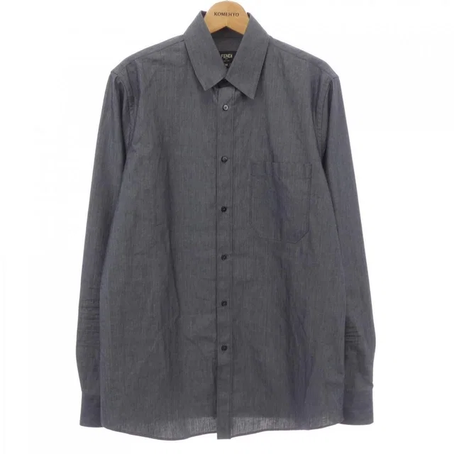 Fendi Shirt Gray 39 in Grey from The Reluxe