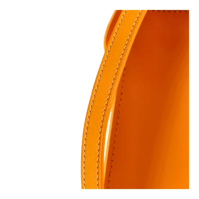 Goyard Structured Saigon Top Handle Bag Coated Canvas with Leather Mini in yellow Coated canvas from Rebag, photo 7 of 8
