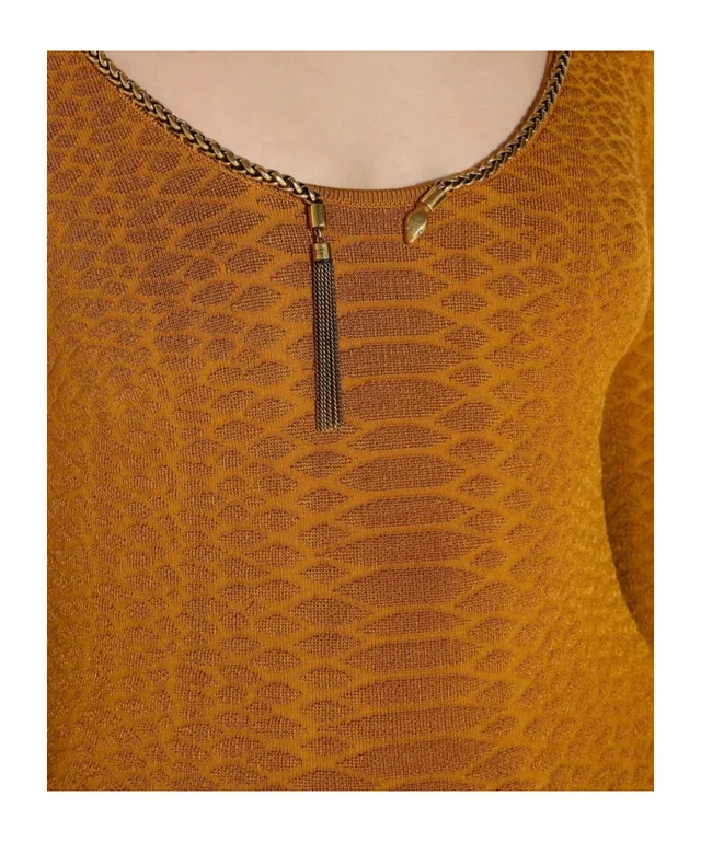 Elisabetta Franchi Snake-print knit dress, photo 5 of 5 from SENSER