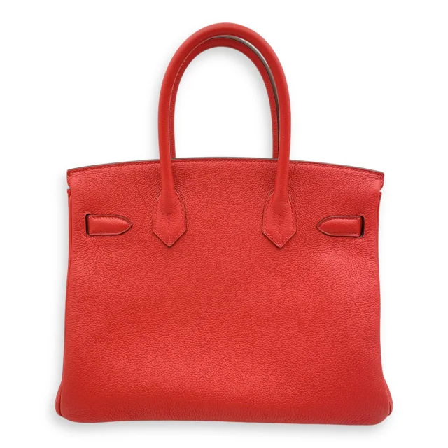 Hermès Birkin 30 Geranium in Togo leather from LuxLexicon, photo 2 of 9