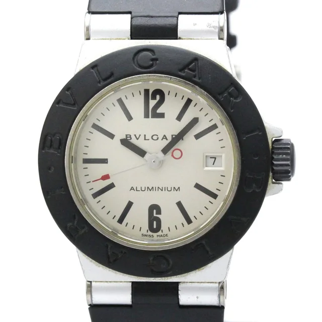 Bvlgari Aluminium Rubber Quartz Ladies Watch Al29ta in gold from Poshmark