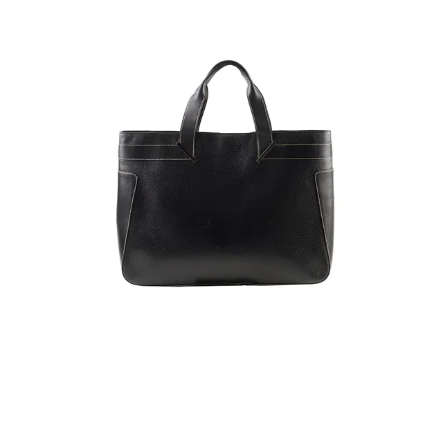 Gucci Leather Tote Black in Black Leather from The Purse Affair