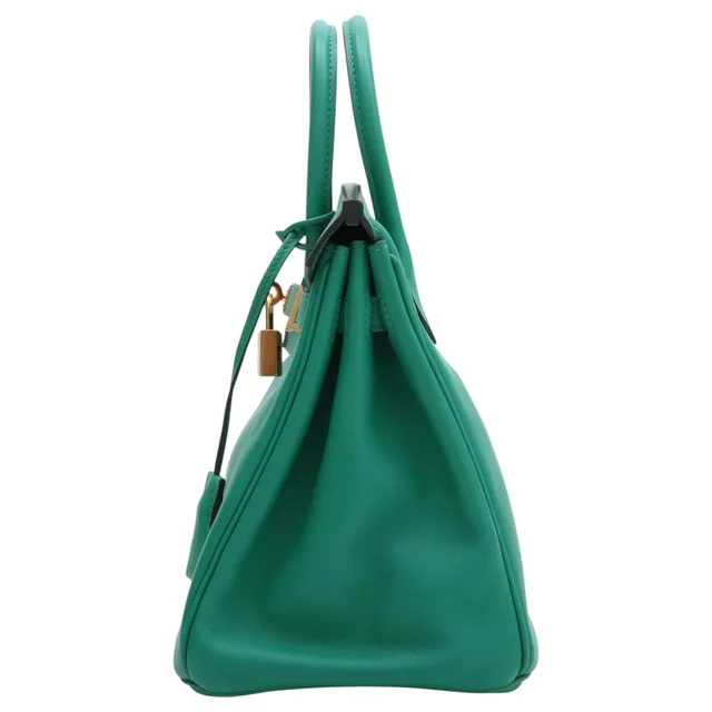 Hermès 2017 Birkin 25 Mint in Swift leather from VINTAGE QOO TOKYO, photo 2 of 16