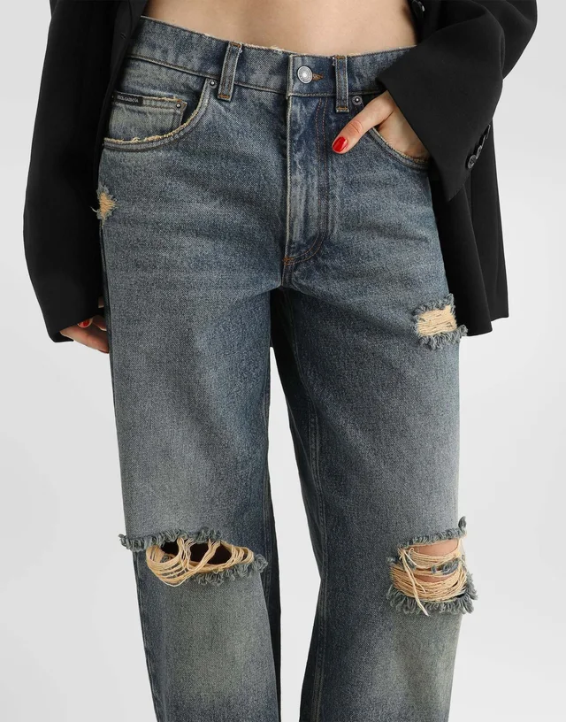 Dolce & Gabbana 5-pocket denim trousers, photo 6 of 6 from SENSER