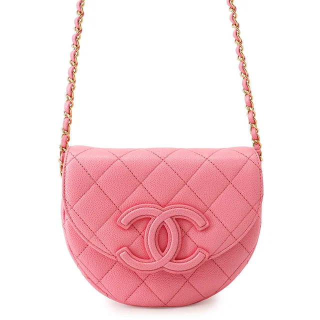 Chanel Matelasse Mini Messenger Bag PinkAS3867 Caviar Leather in Caviar leather from GALLERY RARE