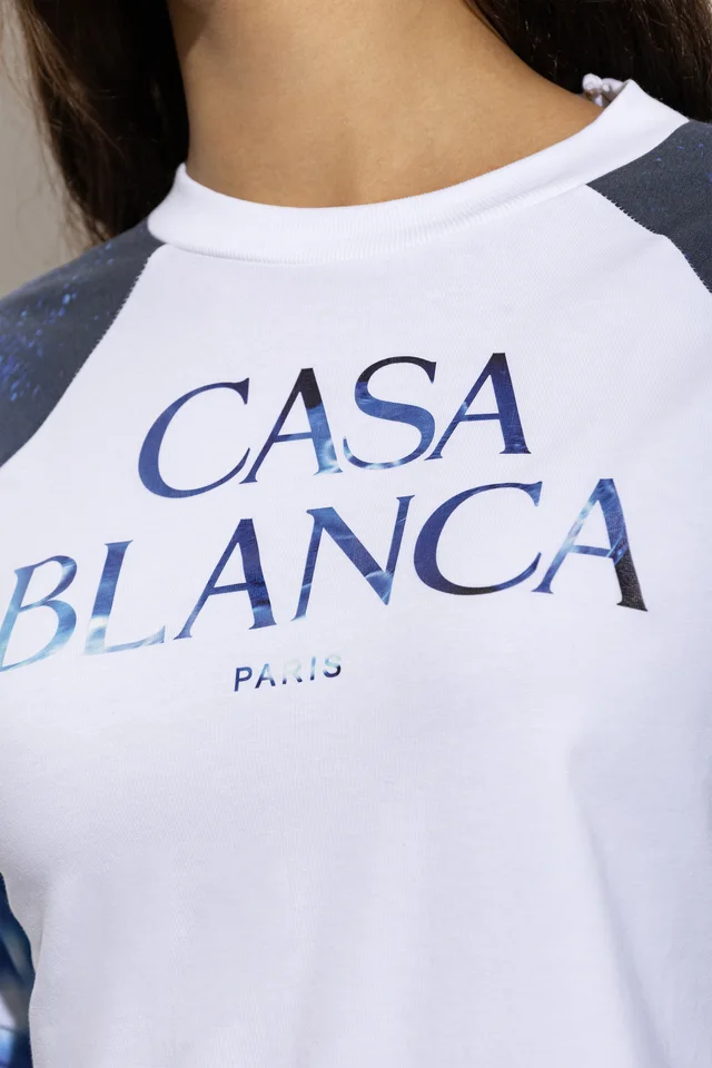 Casablanca Medusa Sportive logo-print T-shirt, photo 5 of 5 from SENSER