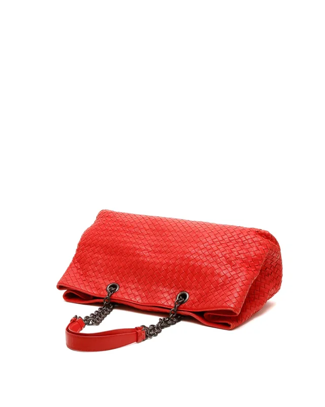 Bottega Veneta Intrecciato Dual Chain Tote Bag in Woven leather from A Retro Tale, photo 4 of 10