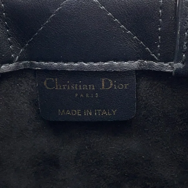 Dior Book Tote Mini Macro Cannage BlackS5573OWHP Calf Leather in Calfskin from GALLERY RARE, photo 16 of 17