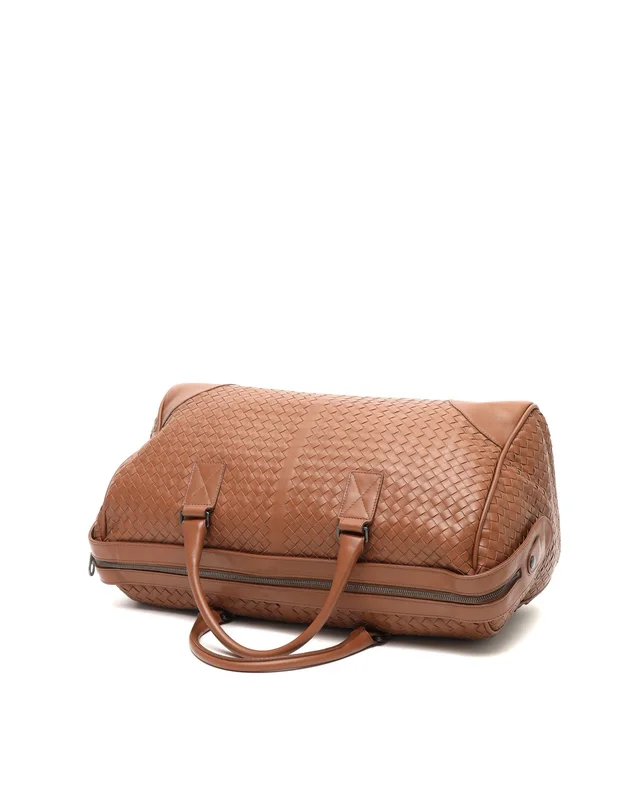 Bottega Veneta Intrecciato Boston Bag in Woven leather from A Retro Tale, photo 5 of 8