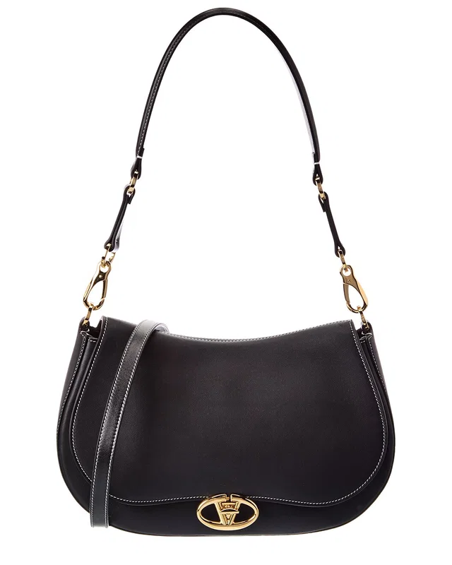 Valentino VLogo Signature Leather Shoulder Bag, image 1 of 1 from Rue La La