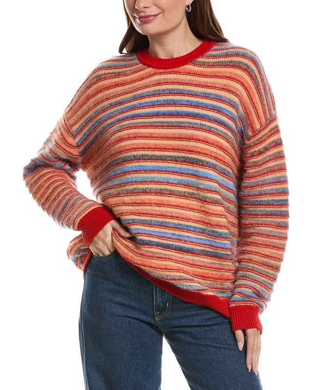 Missoni Oversized Wool, Alpaca, & Mohair-Blend Pullover, image 1 of 1 from Rue La La
