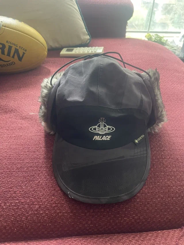 Vivienne Westwood X Palace Shooting Cap Gore-Tex in black from Grailed