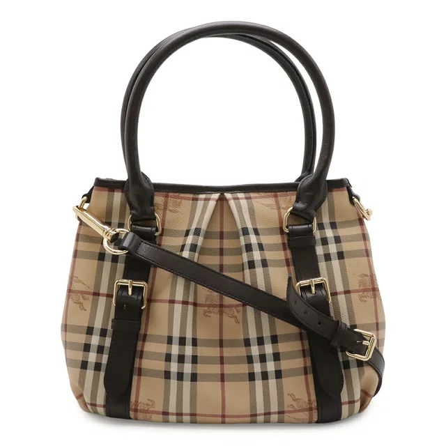 Burberry PVC Tote Bag in Coated canvas from LuxUness