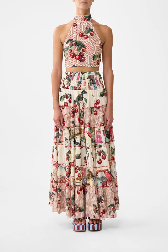 Camilla eBoutique HALTER TIE BACK TOP NOTES FROM THE ROAD from CAMILLA, photo 1 of 1