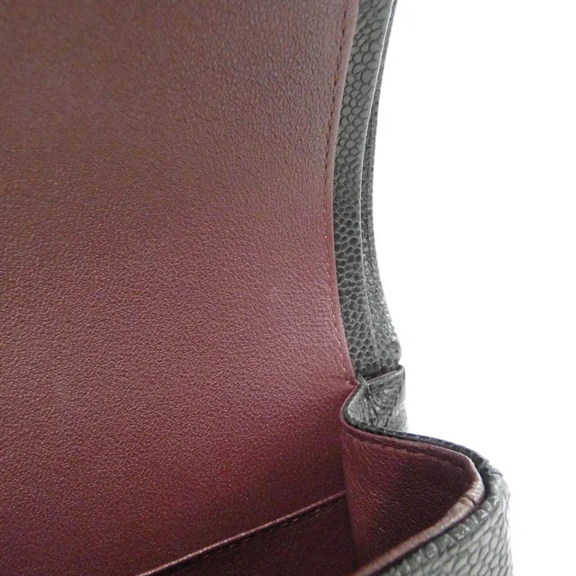 Chanel Caviar Skin Shoulder Bag in Black Calfskin from LuxUness, photo 8 of 8