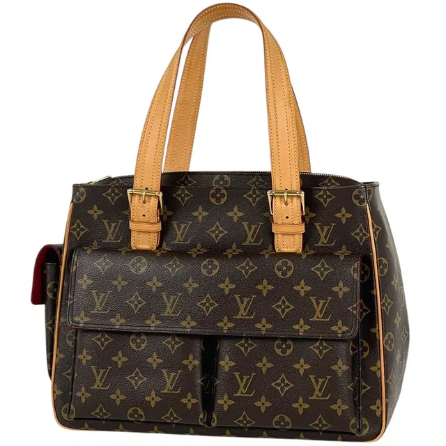 Louis Vuitton Multipuri City Handbag Shoulder Tote Monogram Brown in Brown Leather from The Reluxe