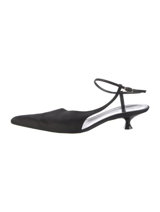 Khaite heels in black Satin from The RealReal