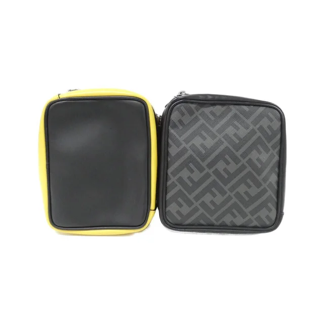 Fendi Shoulder Bag Yellow in Yellow Coated canvas from The Reluxe