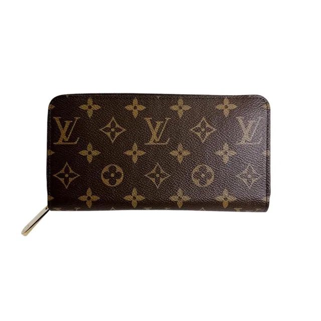Louis Vuitton Monogram Zippy Long Wallet Zip Around in Coated canvas from The Reluxe