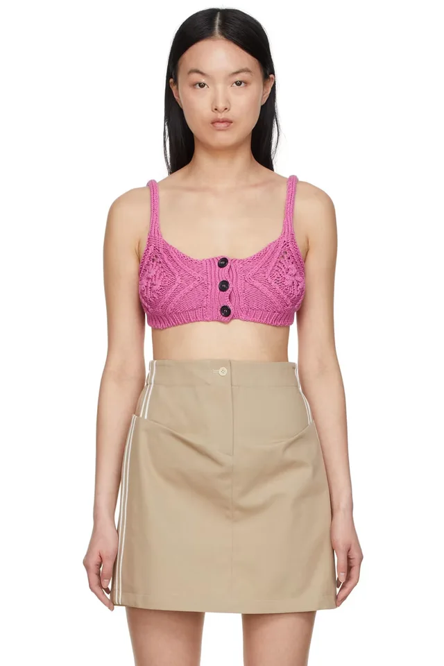 Commission Pink Cotton Camisole, image 1 of 1 from SSENSE